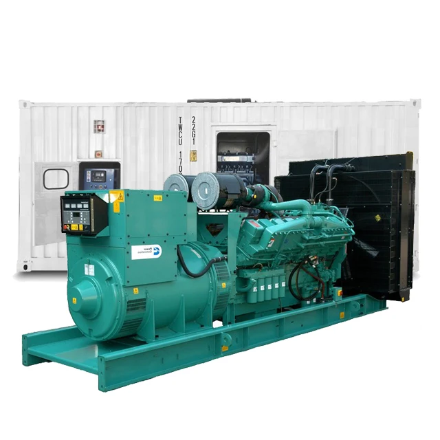 800kw 1000kw 1200kva 1500kva Open/silent diesel genset power with Cummins/Weichai Baudouin/SDEC/Yuchai/MTU engine