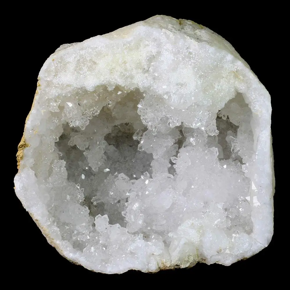 Wholesale crystal geode white crystal cave agate crystal cluster agate geode