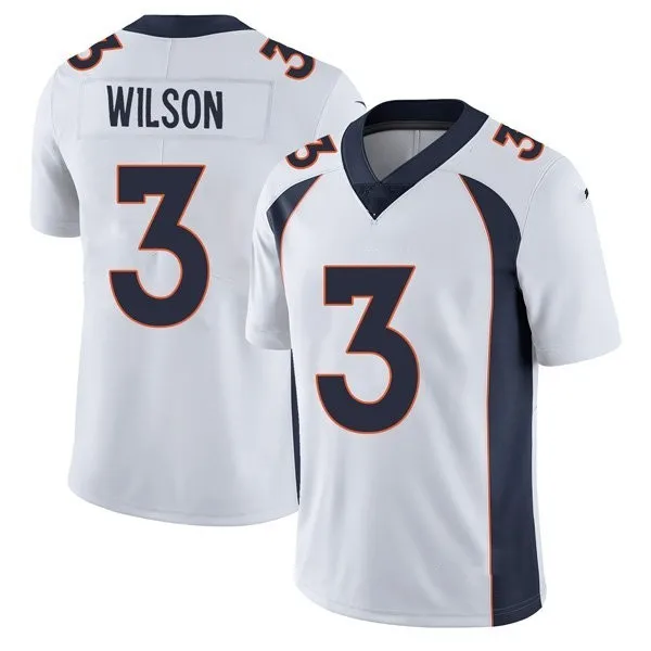 2022 New Stitched American Football Jersey#3 Russell Vapor Limited american football jersey custom