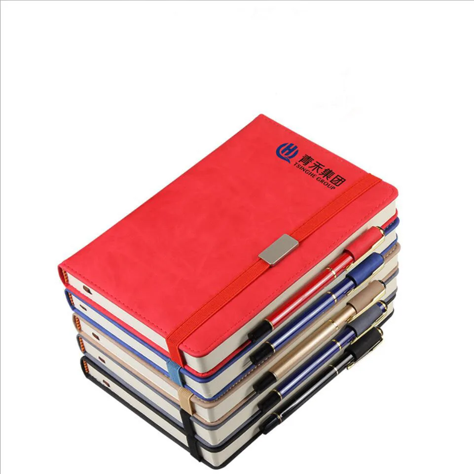 Hot selle wooden cover business notebook office stationery bamboo cover notebook