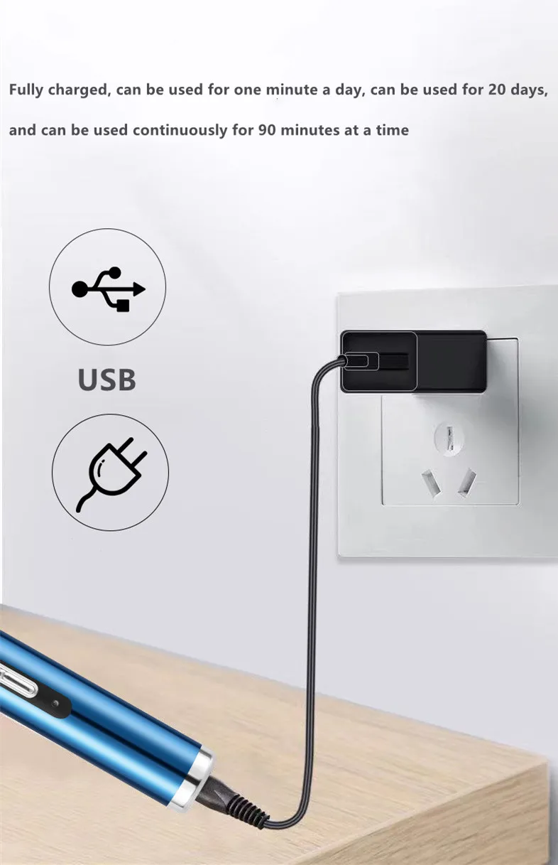 electric mini 4 in 1 rechargeable ear eyebrow shaver nose hair trimmer for men