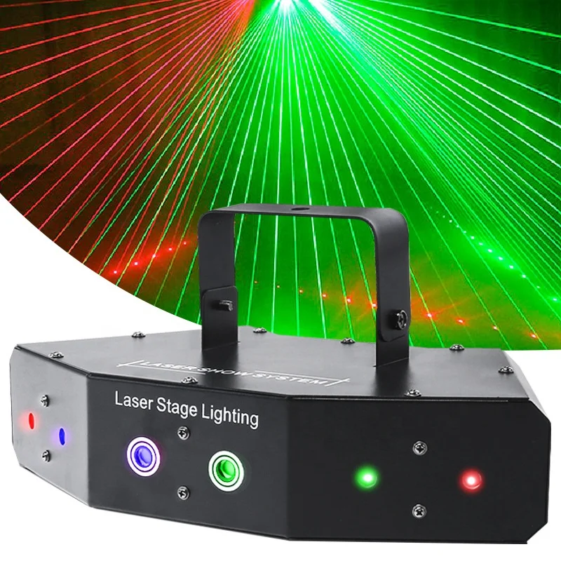 Высокая яркость DMX512 лазерный луч света проектор шоу сценический DJ оборудование 6 глаз острый луч движущийся головной свет