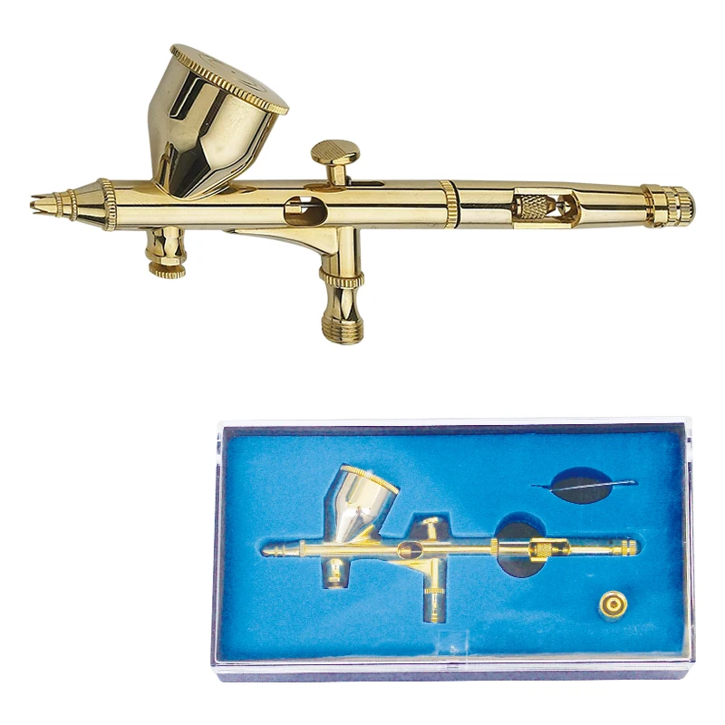 Gold airbrush for highly detailed work AB-180G