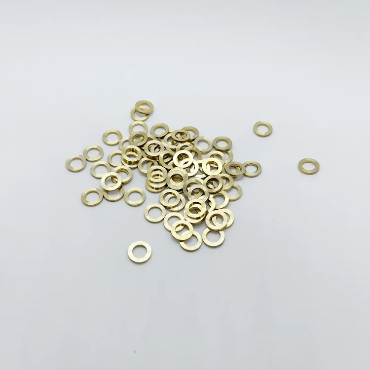 Miniature copper washer 5mm bore size brass washer for 3d printer machine parts