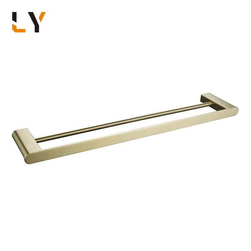 Attractive Design Room Fittings Wall Mounted Towel Rail Double Towel Bar