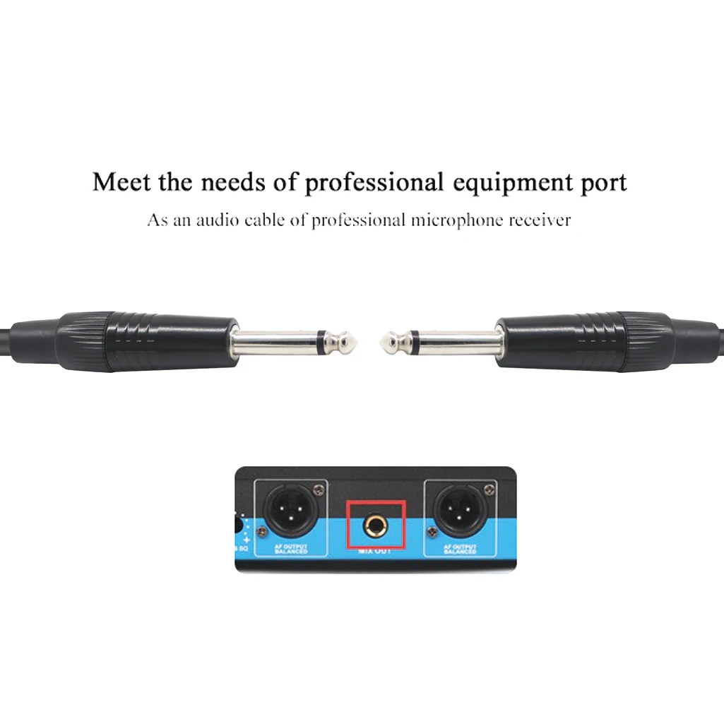 
Premium 6.35mm Mono Jack 1/4