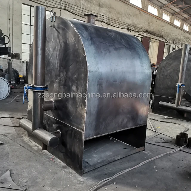 Large Capacity Activated Carbon Rake Furnace Biochar Carbonized Stove Bamboo Charcoal Carbonizaton Furnace