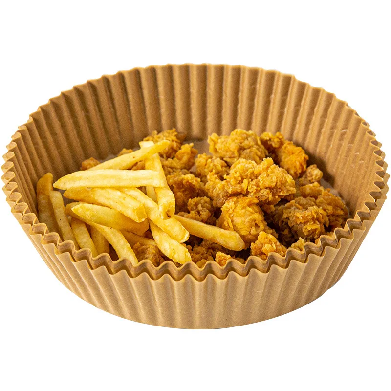 Air fryer special paper tray round baking oil-absorbing paper food-grade non-stick food matting paper