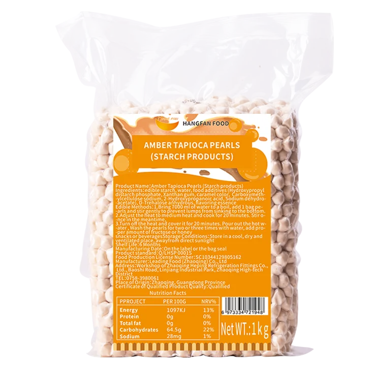 Tapioca жемчужное молоко чай пузырь чай ингредиенты Сырье производитель на продажу