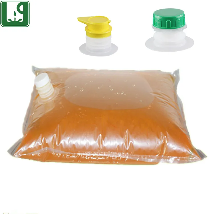 Plastic BIB spout cap Yellow/Blue Pouring Spout, sealed pouring spout cap for cooking oil