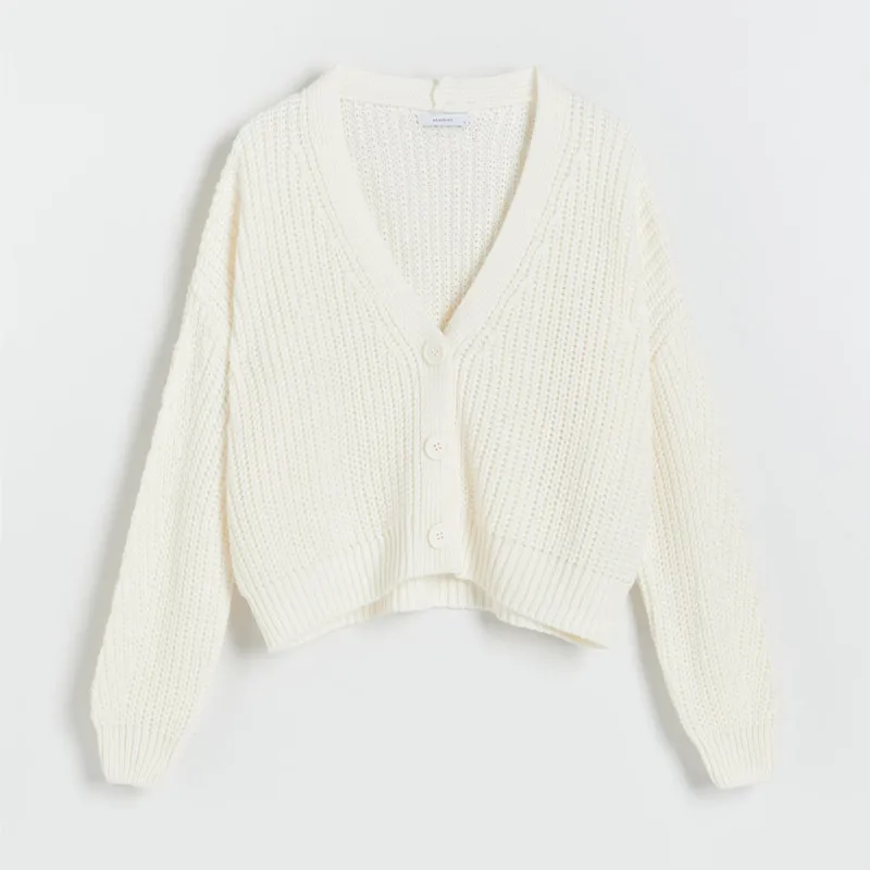 Latest Design Knitted Wool  Lady  Women Cardigan Sweater Girl Coat