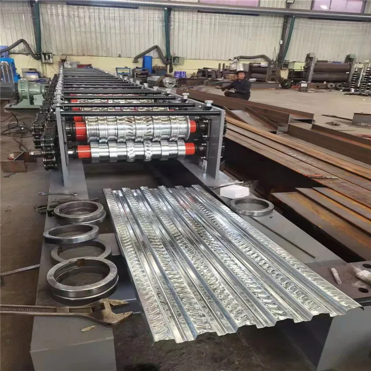 steel tile roll forming machine metal roofing panel making machine production line