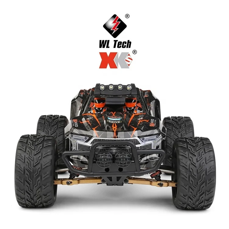 Новый стиль WLtoys 104018 пульт дистанционного управления 1/10 Бесщеточный 2 4 г 55 км/ч 4WD большой сплав Электрический внедорожный гусеничный грузовик