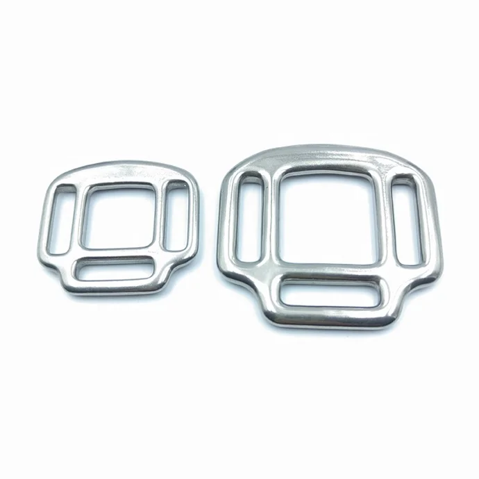 Stainless steel 2 or 3 loop square horse halter buckle bridle buckle