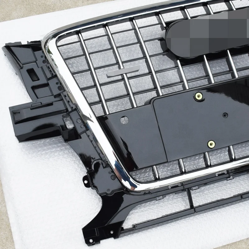 Подходит для 08-12 Audi Q5 комплект корпуса SQ5 обновленная Модифицированная хромированная решетка бампера из АБС-пластика