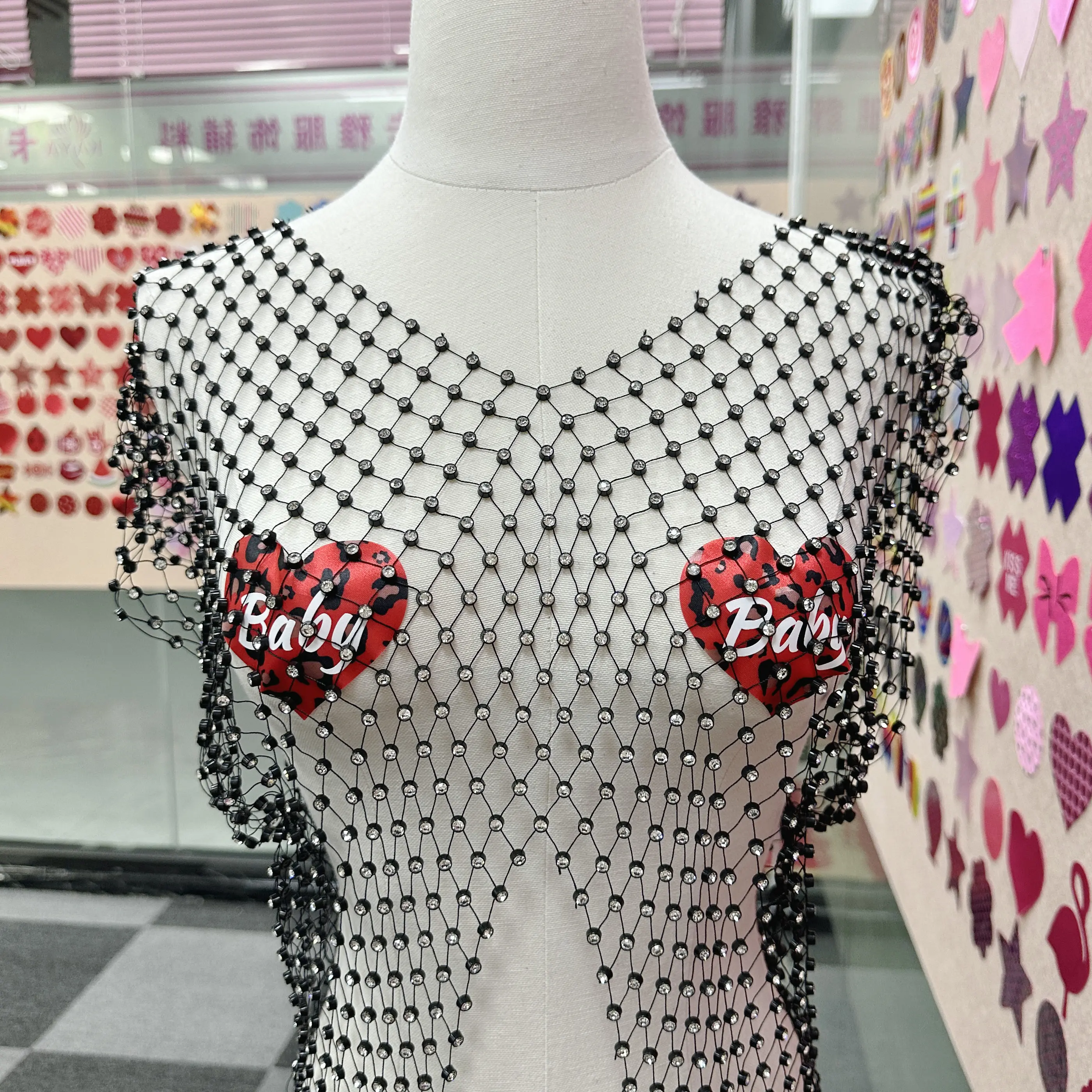 Sexy Women Chest Stickers Disposable Boobs Cover Custom Pasties Disposable Sexy Nipple Pasties Sexy Breast Covers