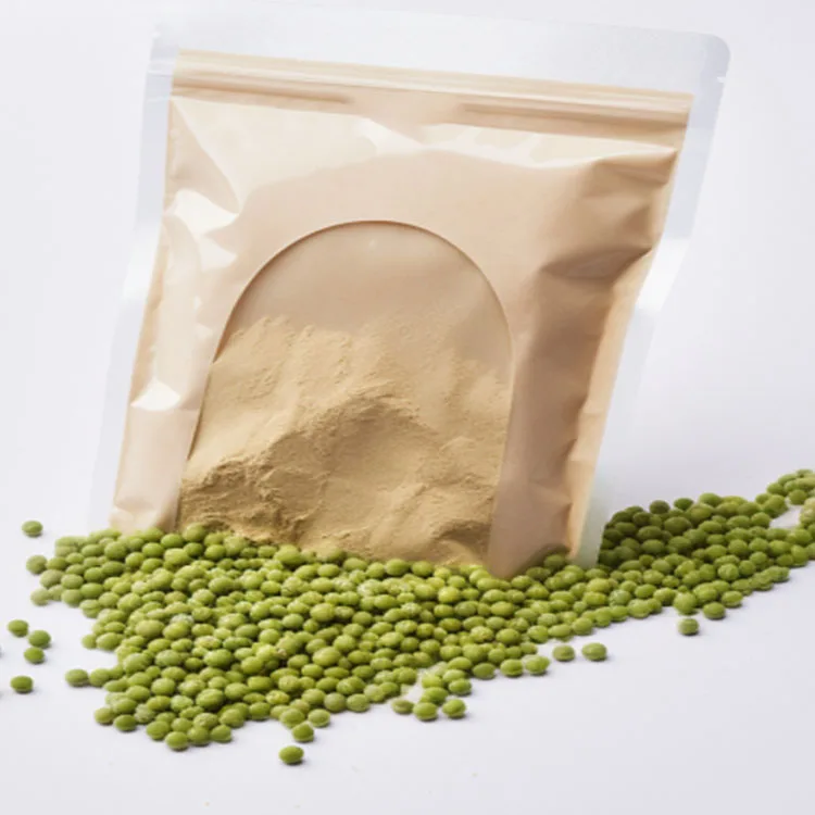 Factory Supply 100% Natural Bulk Pure BLS Pea Protein Natural Smell Food Garde Machine Made