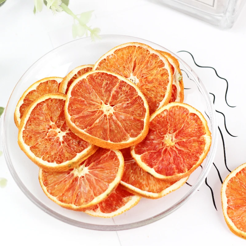 Best Selling High Quality Wholesale Price China Dry Fruit Air Dried Red Orange Slices For Tea Drink