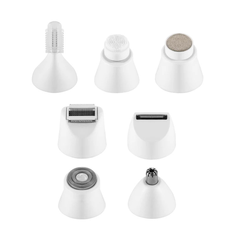  Wholesale Mini Epilator Hair Shaver For Lady USB Charging Facial Removal 5 In 1