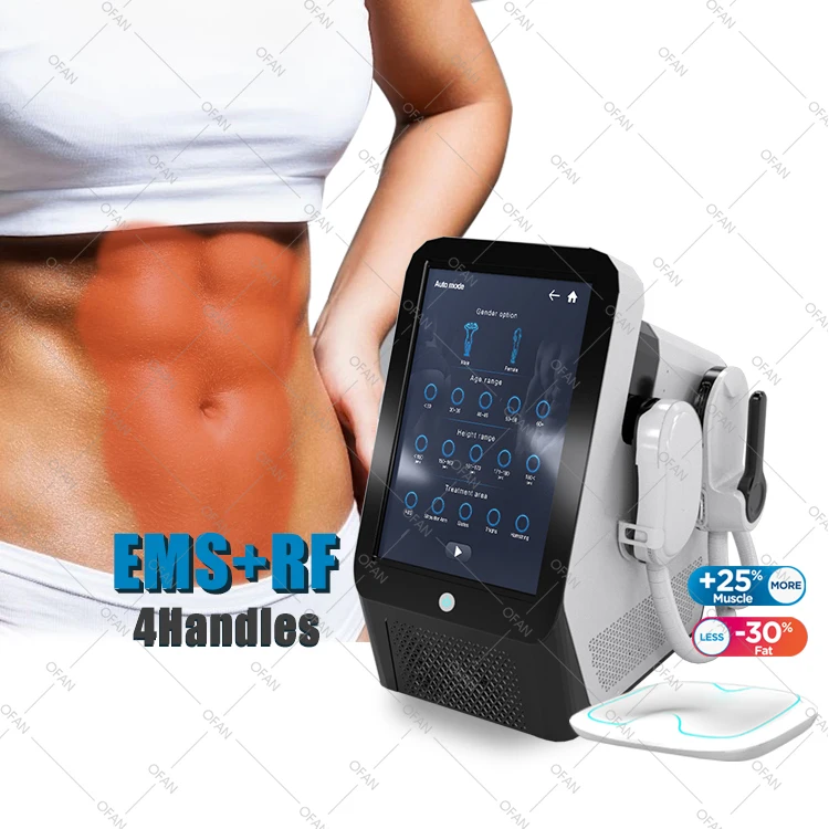 OFAN portable tesla treatment stimulator electromagnetic muscle stimulation emslim neo ems rf sculpting machine
