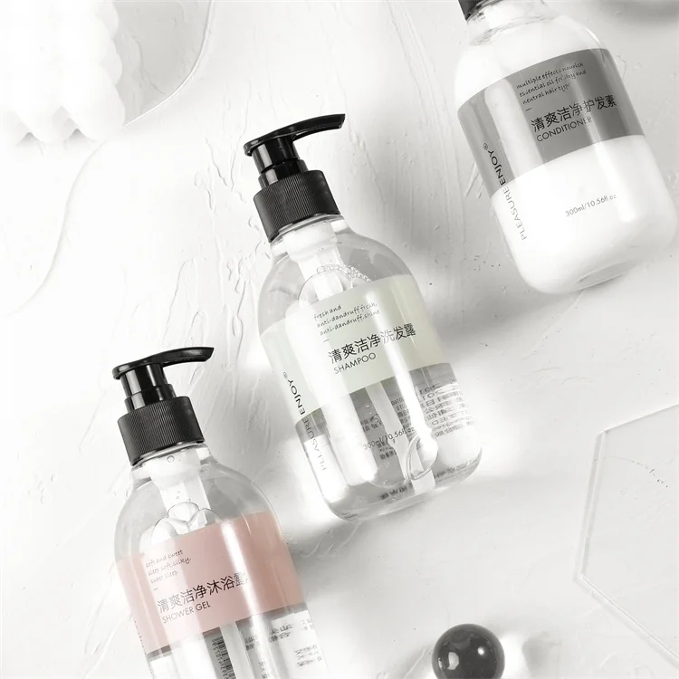 Eco Biodegradable Luxury Nature And Vegan Shampoo Shower Gel Body Lotion Hotel Toiletries Disposable Washing Amenities