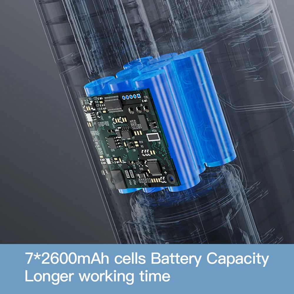 BSK01 Cordless Vacuum Mop All in One Combo,LCD Display for Hard Floors and Sticky Messes