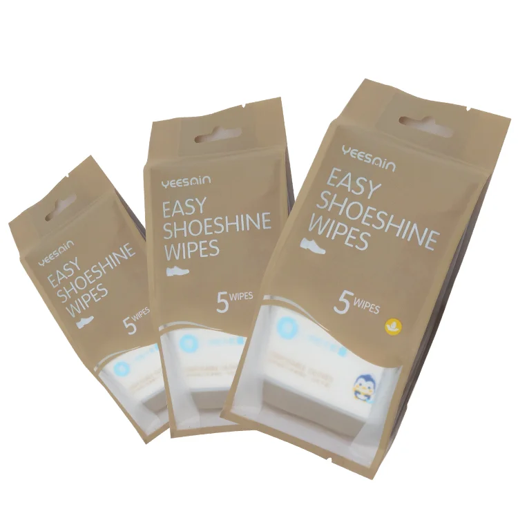 shoe cleaning Leather Sneaker Disposable Cleaner Shoe Clean Polish Shine Wet Wipe