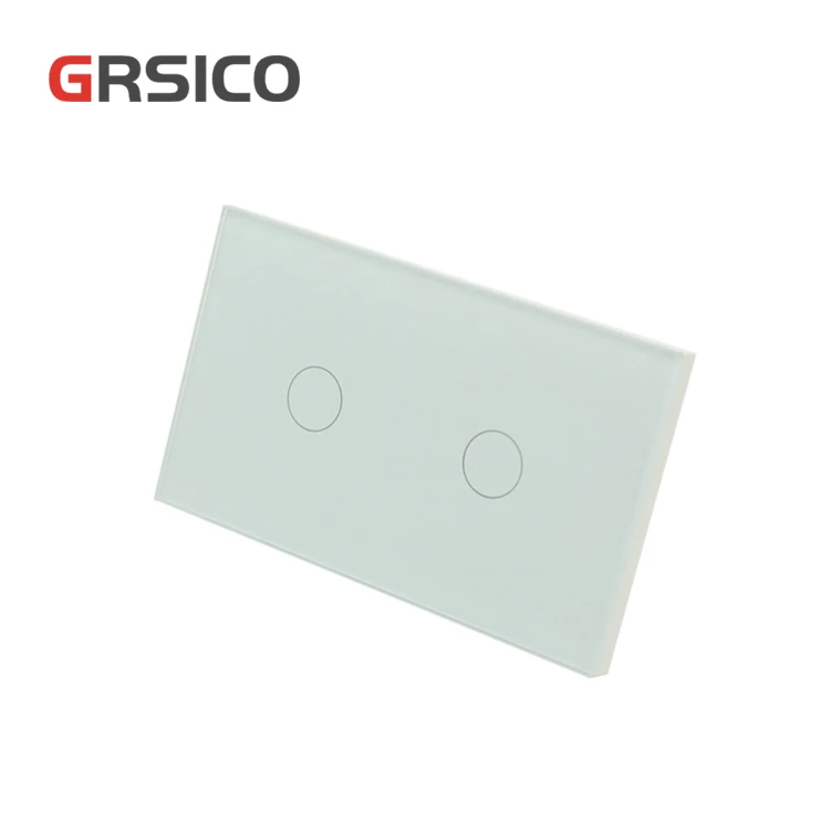 Беспроводной Wi-Fi пульт дистанционного управления 2 клавиши 2 канала настенный выключатель света Панель для автоматизации умного дома