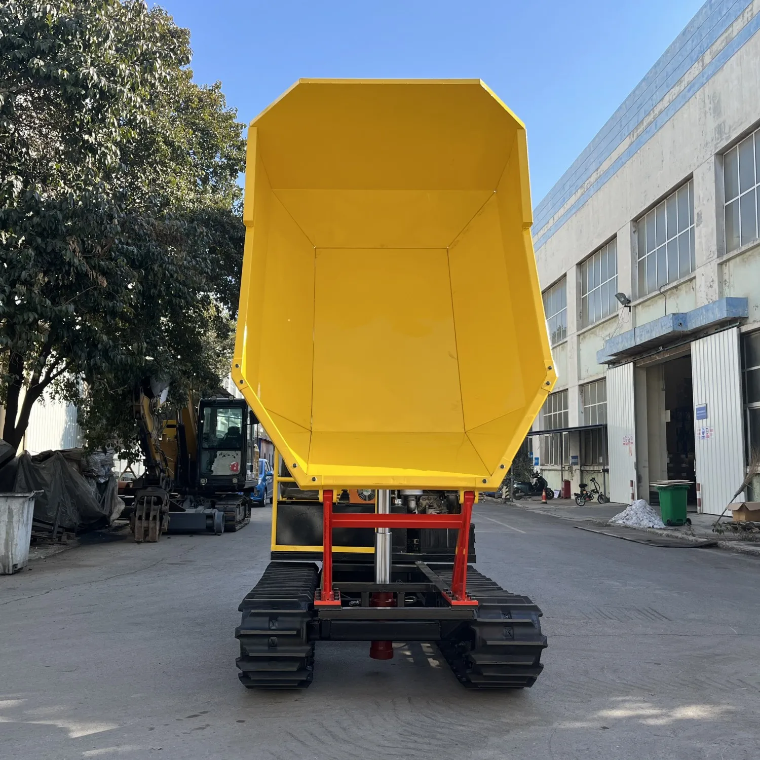 Engineering Rubber Track 3 Ton Transport Crawler Dumper truck Suitable for climbing rough road