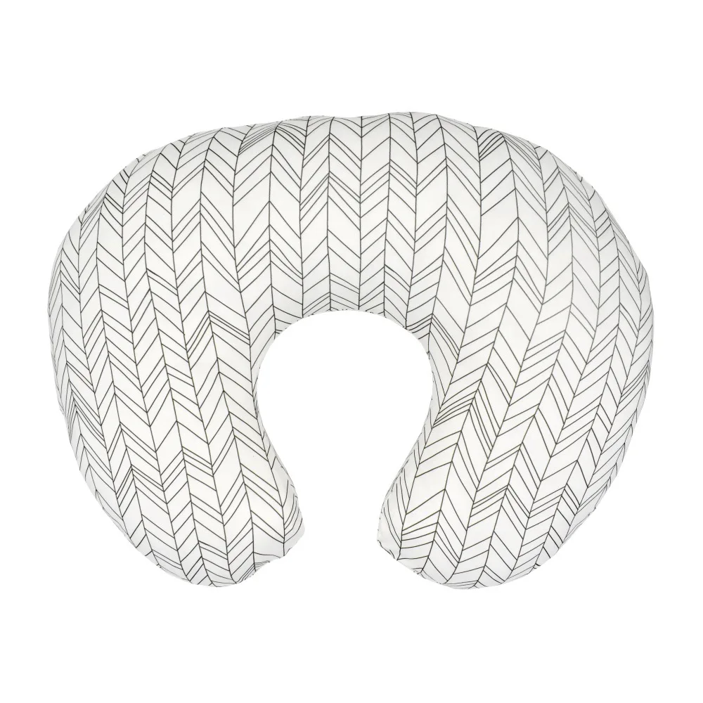 Baby Nursing Soft Pillow Cover U Shaped Pillowcase Sofa Cushion Cover Kids Feeding Waist Pillowcase