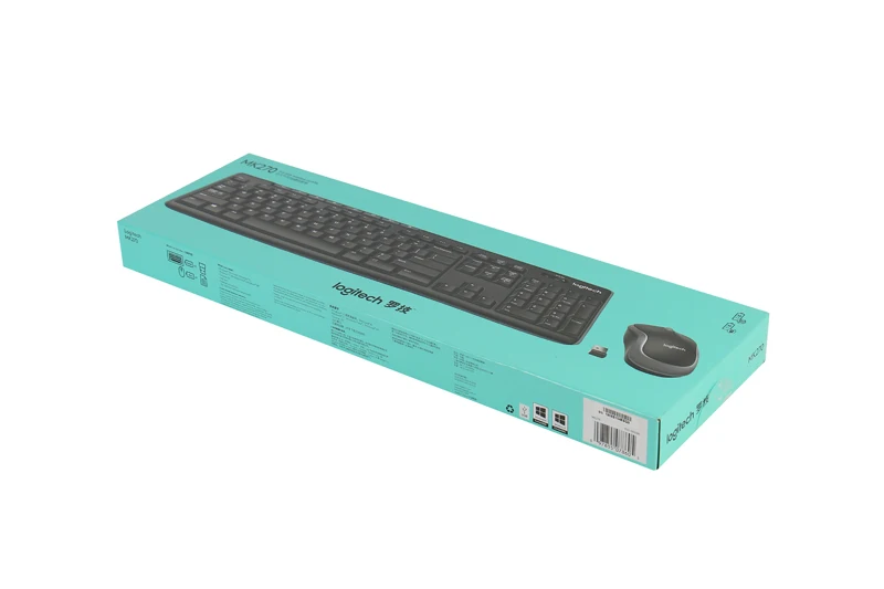 Custom Logo Flat Corrugated Box For Logitech Keyboard Packaging Box