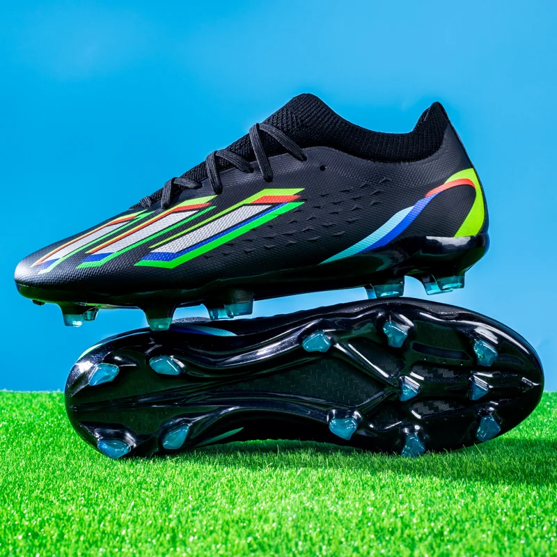 Putian high-end football shoes cross-border new Messi youth spikes 3 colors 33-45 yards