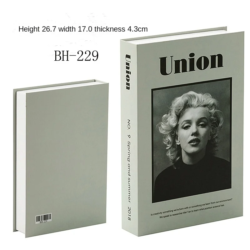 RS1138-2 Custom Modern Luxury Brands Household Decorative Books Art-Themed Paper Books for Home Decor