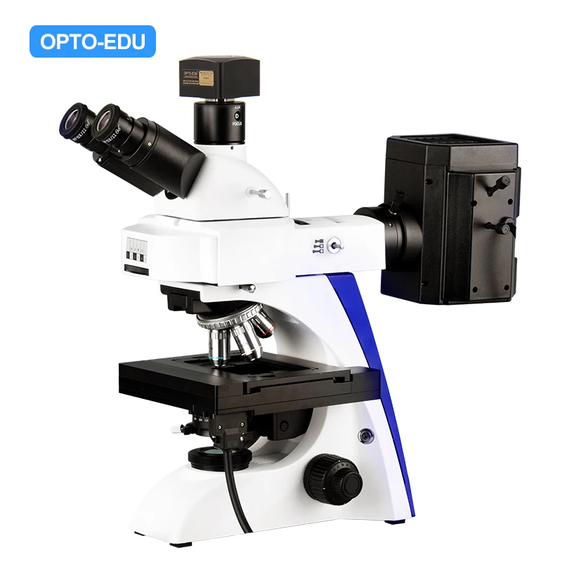 MAXCOPE M16.5810 Trinocular Fluorescence BGUV XYZ Motorized 3d Microscope
