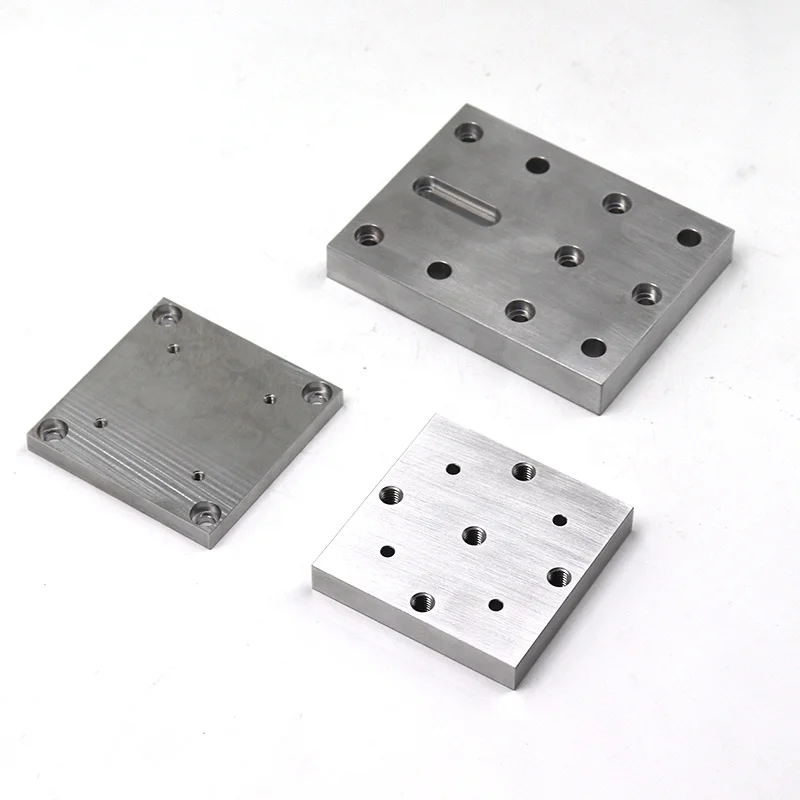 Aluminum 6061-T6 CNC Machining Custom 3/4 Asix Manufacturing Tooling Plate for Fixture