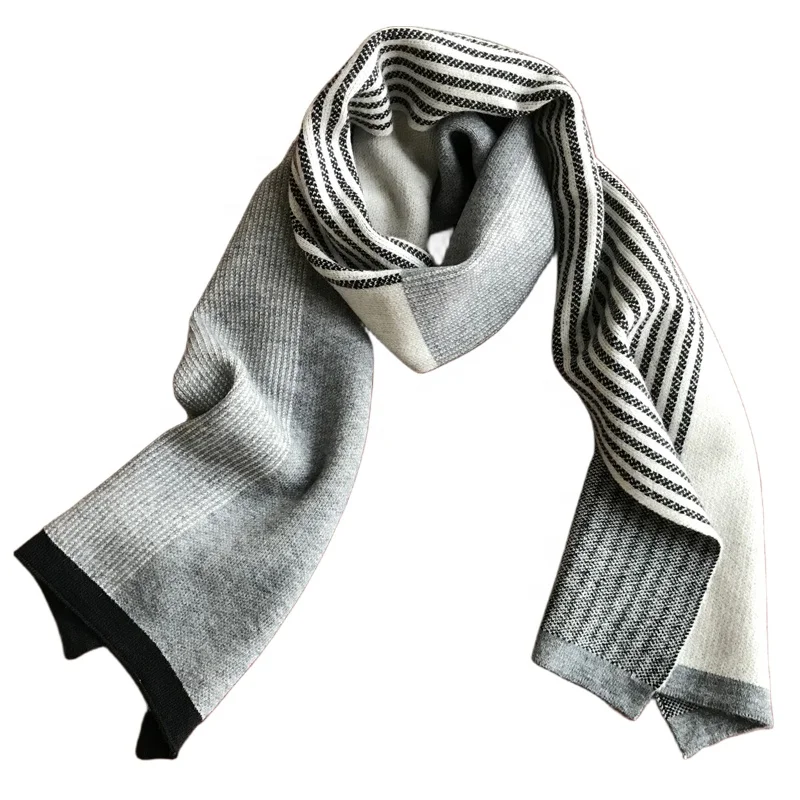 Шарфы женские вязаные мягкие модные однотонные шарфы для зимы