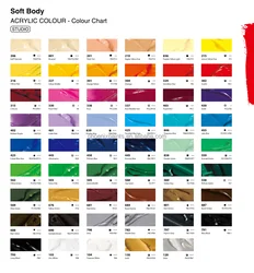 Phoenix paints acrylic 100 Ml paint set diy painting kids acrylic pouring paint