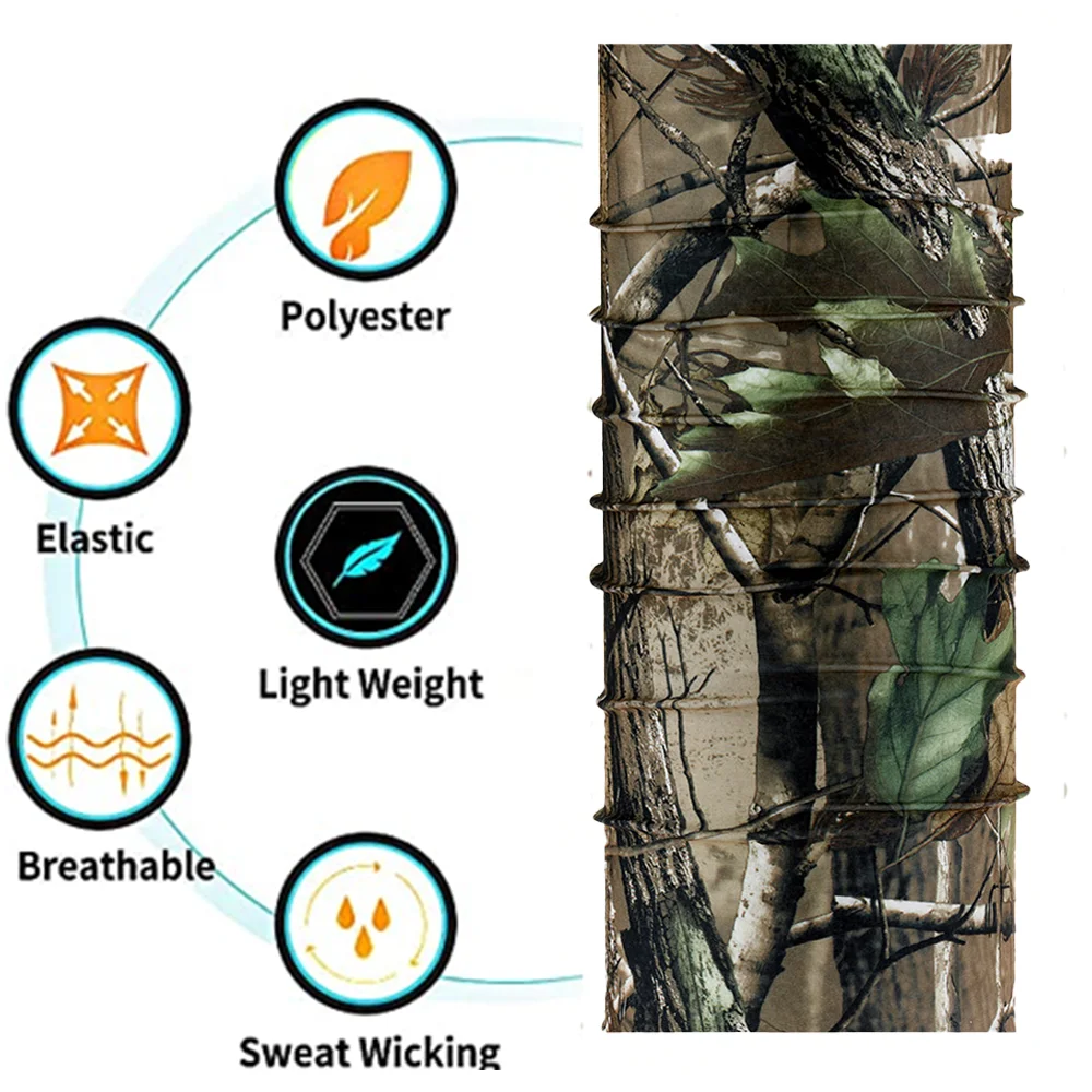 Custom wholesale coolmax seamless scarf cycling motorbike neck warmer bandana