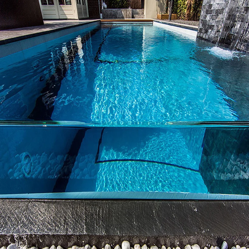China factory supply customized pmma/acrylic indoor plastic swimming pool