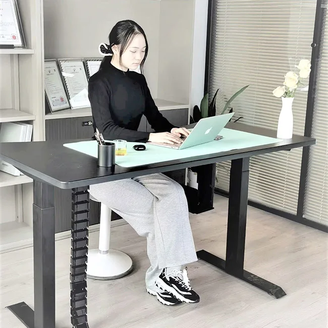 New Hot Selling Products Work Furniture Low Noise High Power Dual Motor Automatic Electronic Desk