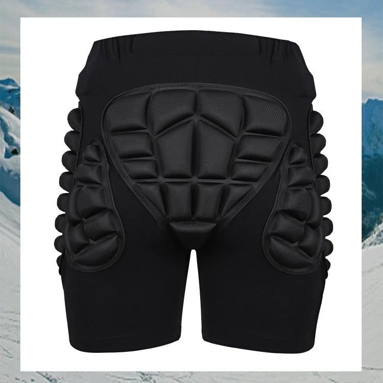 Impact Gear Crash Pad 3D Hip Protection EVA Butt Pads Protective Padded Shorts for Skiing Skating Snowboarding Skateboarding