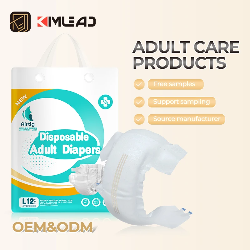 high absorbent elderly diapers reusable diapers for urinary incontinence xxl diaper adult
