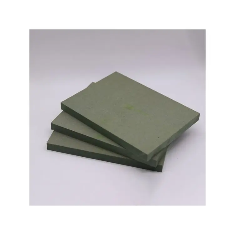 Customized Moisture-Proof green mdf Melamine MDF Board 12mm 15mm 18mm Wood Fiber Fibreboards Colorful and Durable