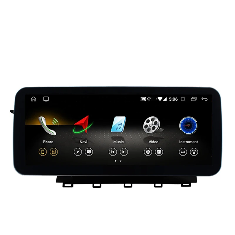 12.3inch 4+64g 8 CORE Android 10 IPS touch screen 1920x 720 wireless carplay radio BT GPS WIFI for Benz GLK Class X204 2008-2015