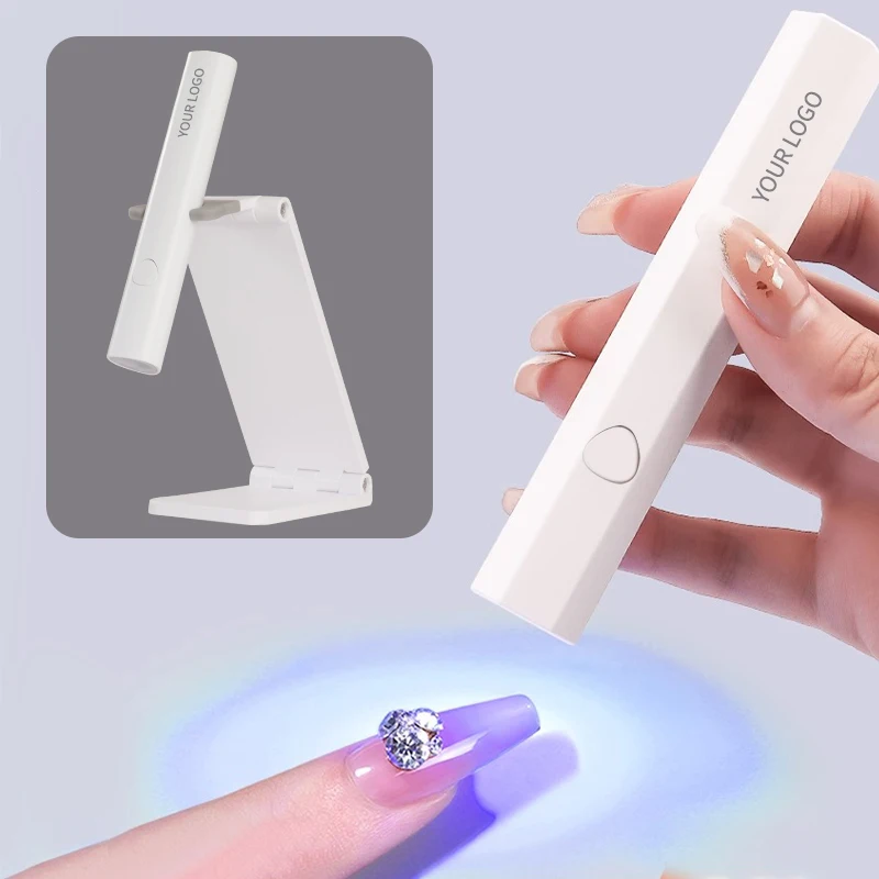 ZRKGEL 6 colors professional nail supplies quick dry 2 timer setting UV/LED nail lamp free logo design with free handheld