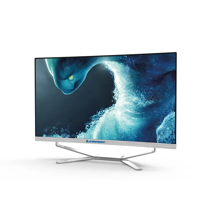 2020 New 23.6 inch High Quality Monoblock Computer Curve Screen Core I5 I3  I7 CPU Win10 Desktops All In One Gaming PC