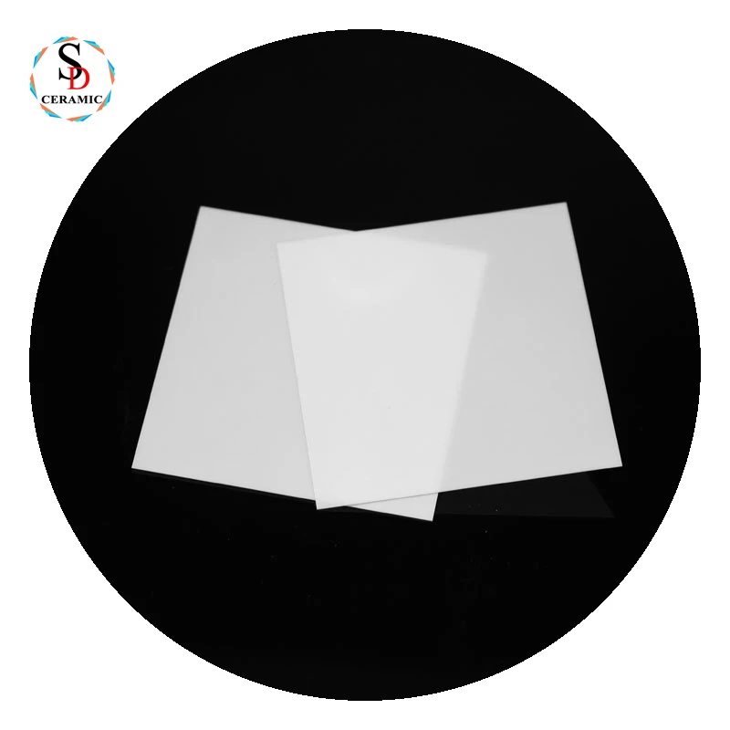 95% 99% Alumina Electrical Ceramic Sheet Plate Substrate