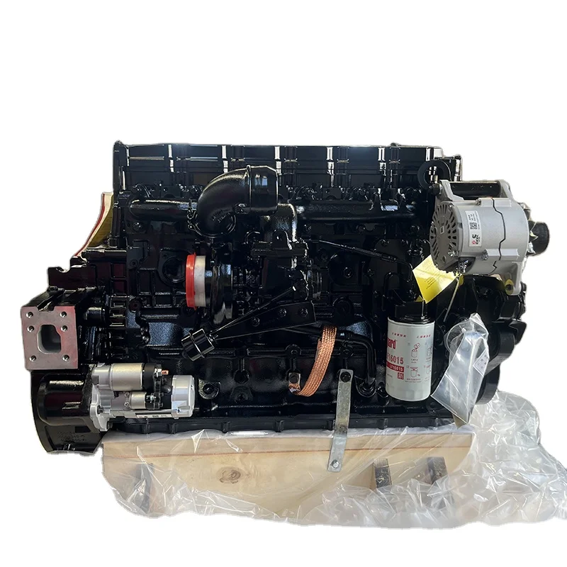 QSB6.7 C220 30 CPL3862 дизельный двигатель в сборе, QSB 6,7 двигателя для строительный погрузчик FD100-8 экскаватор SAA6D107E-1
