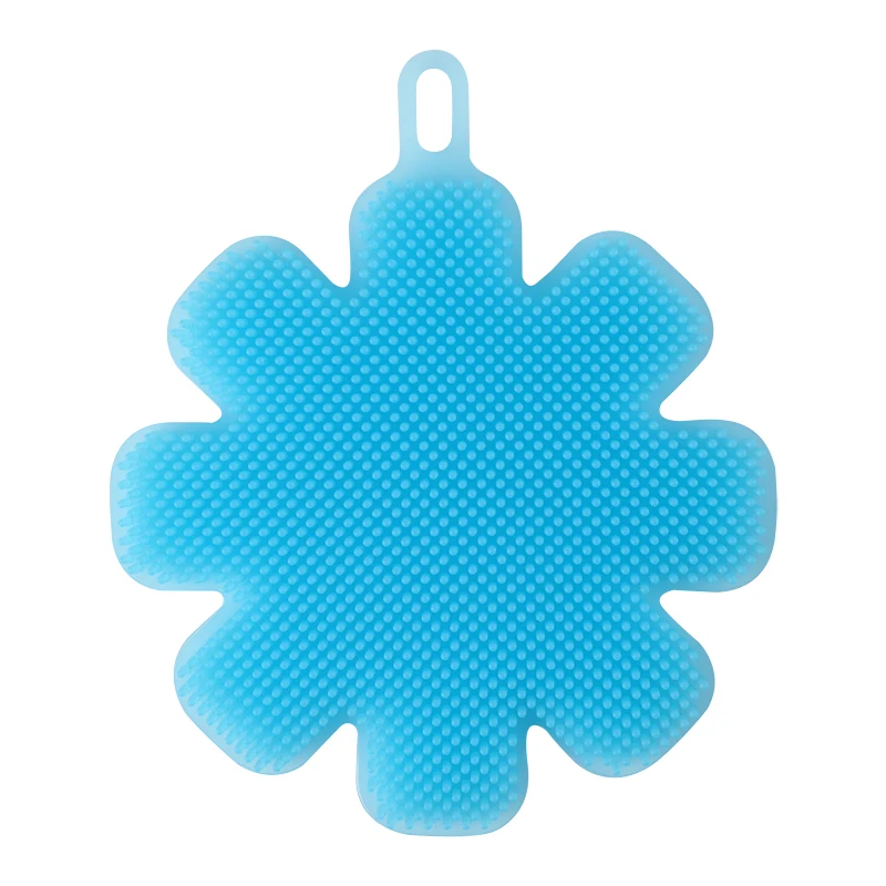 Прочные силиконовые губки для мытья посуды, чистящие губки для дома