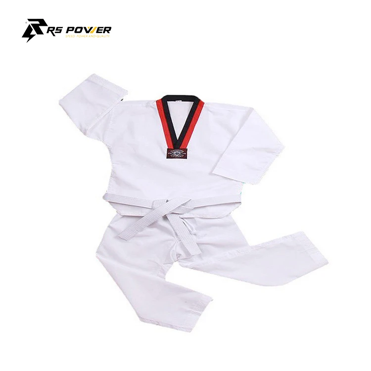 High Quality Hot Sale  Customized Martial Arts Wear Taekwondo Uniforms Suits Taekwondo Suits